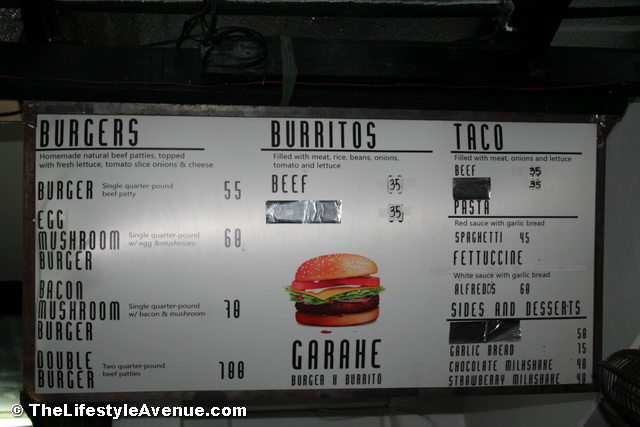 Garahe Burger and Burrito